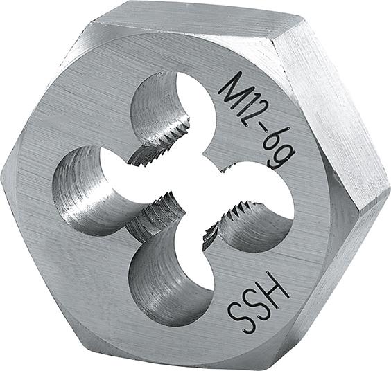 Filière DIN382 HSS M16 si x pans 