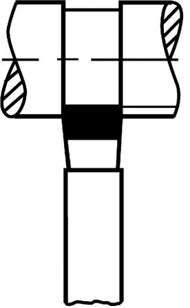 Outil tourn. carb DIN4976 16x16x110mm P25/30 