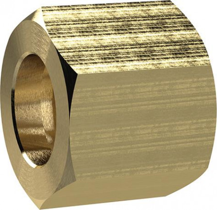 Écrou-raccord laiton 6 pans F1/2