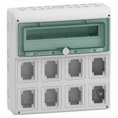 Mureva coffret prise 19M 8 Ouv
