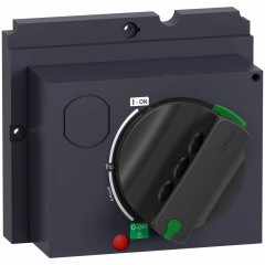 Commande rotative frontal noir