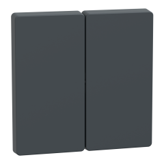 Enjoliveur double anthracite