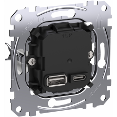 Méca dble chargeur USB A+C45