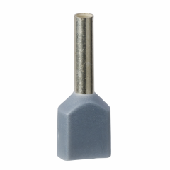Embout D moyen 0,75mm² grisDIN