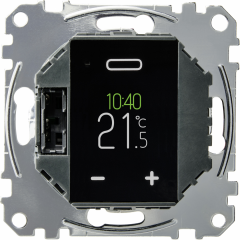 Thermostat program tactile