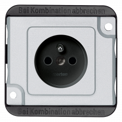 Anti-vandal PC 2P+T, auto
