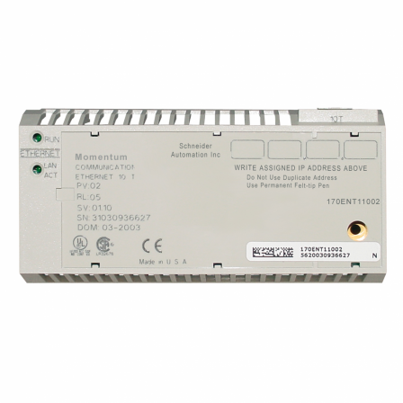 Modicon Momentum - adaptateur de communication Ethernet TCP/IP - 10/100Mbit/s