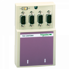 Modicon - boîtier de dérivation CANopen - 1 bornier à viset 4 SUB-D9