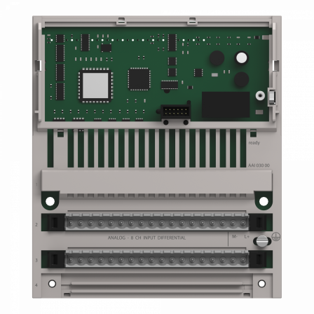 Modicon Momentum - entrée analogique distribuée - 8 entrées différentiel