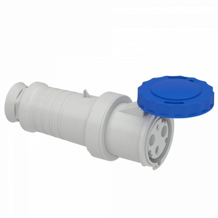 Mureva - prise mobile industrielle - 63 A - 2P+T - 200..250 V CA- IP67