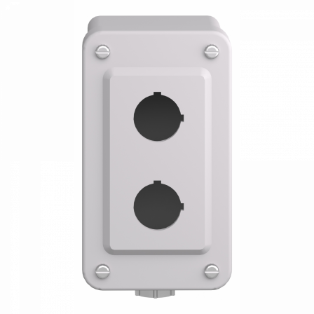 Harmony 9001SK - poste de commande vide - plastique - 2 découpes - Ø30