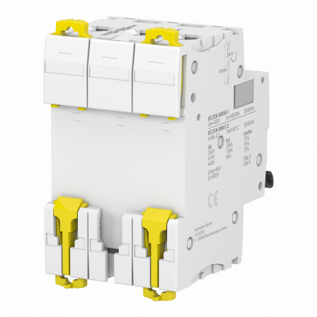 Acti9 iC60N - Disjoncteur - 3P - 10A - Courbe C - 400Vca - 6000A/10kA