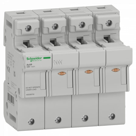 ACTI9 SBI - porte-fusible - 3P+N - 50A - pour fusible 14x51mm