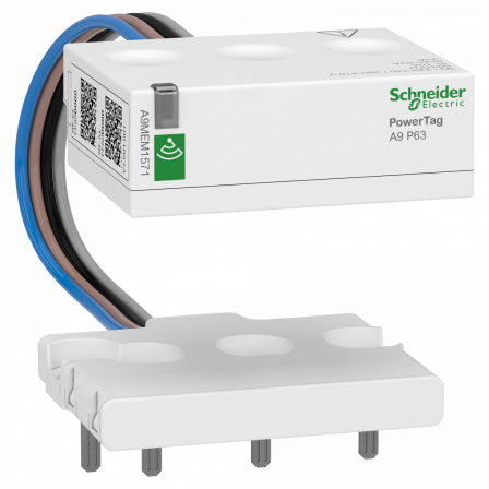 PowerTag - Capteur de mesure radiofréquence - DT40 - 3P+N - 63A - amont