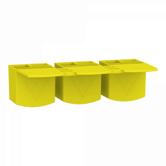 Acti9 iDT40 - Lot de 12 isolateurs pour dent de peigne horizontal