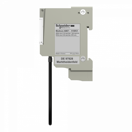 Telefast ABE7 - embase de raccordement passive - 16 entrées ou sorties - DEL