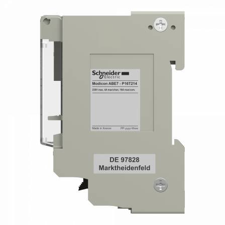 Telfast ABE7 - embase pour relais - embrochable - 16 voies - fus. - relais 10mm