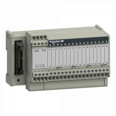 Telefast ABE7 - embase - relais électromagnét. soudés - 16 voies - relais 5mm