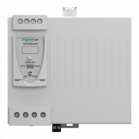 Phaseo ABL8 - alimentation à découpage - 20A - 100à240Vca mono/biphasé - 24Vcc