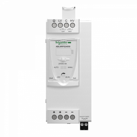 Phaseo ABL8 - alimentation à découpage - 5A - 200 à 500V mono/biphasé - 24Vcc