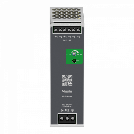 Modicon ABL - alimentation à découpage - 10A - 100à240Vca mono/biphasé - 12Vcc