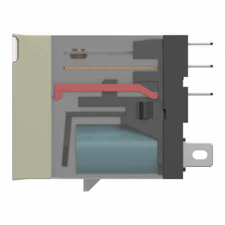 Telefast - relais électromagnétique embrochable - 12,5mm - 24Vcc - 1OF