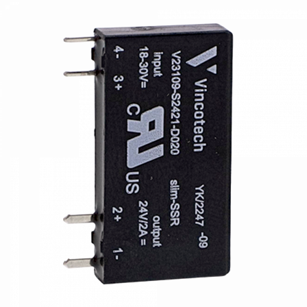 Telefast - relais statique embrochable - 5mm - sortie - 24Vcc - 2A