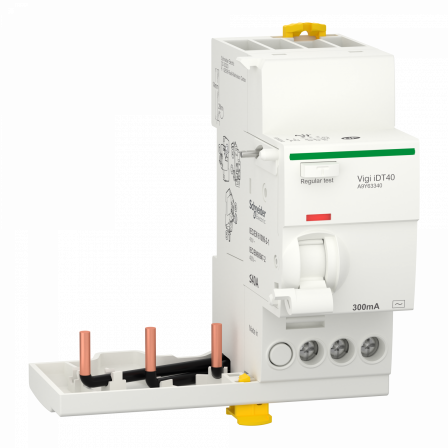Acti9 iDT40 - Bloc diff Vigi Départ - 3P - 40A - 300mA - Type AC