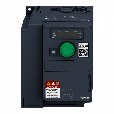 Altivar Machine - variateur - 1,1kW - 200/240V mono - compact - CEM - IP20