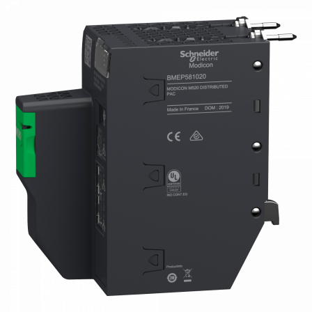 Modicon M580 - processeur - 1024 E/S TOR 256 E/S ANA - 3 Ethernet std - durci