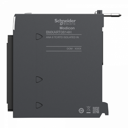 Modicon X80 - module 8 entrées thermocouple isolées - durci