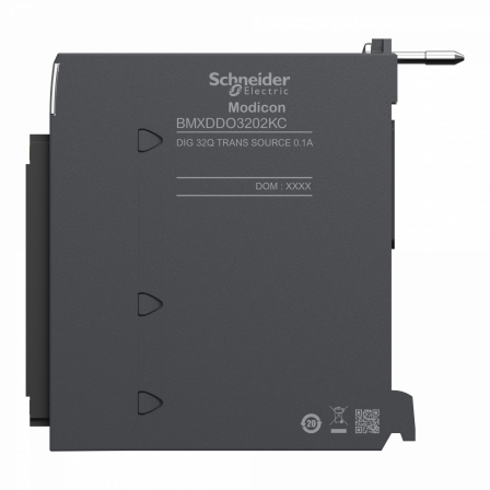 Modicon X80 - module 32 sorties TOR - statique - 24Vcc - 0.1A -verni