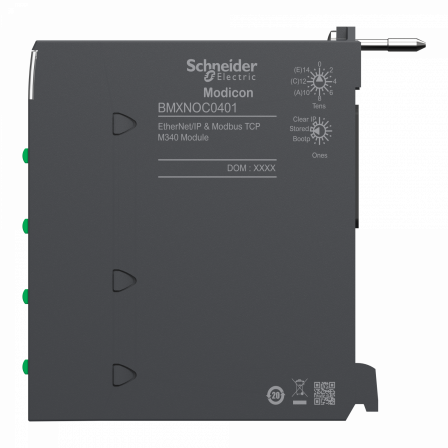 Coupleur Ethernet/IP et Modbus/TCP pour M340