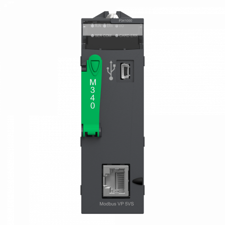 Modicon M340 - processeur - 512 E/S TOR 128 E/S ANA - 1Modbus