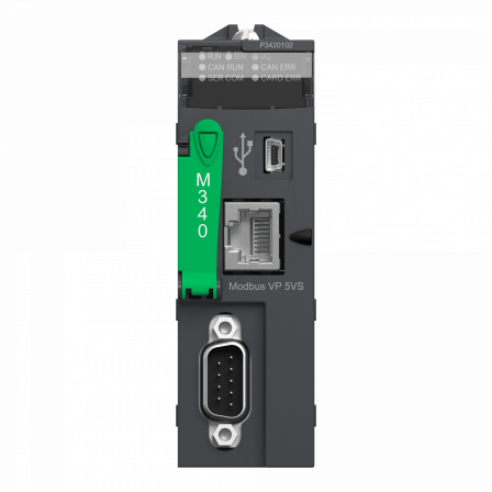 Modicon M340 - processeur - 1024 E/S TOR 256 E/S ANA - 1Modbus - 1CAN