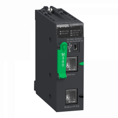 Modicon M340 - processeur - 1024 E/S TOR 256 E/S ANA - 1Modbus - 1Ethernet