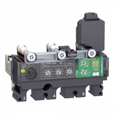 ComPacT NSX - Déclencheur MicroLogic 4.2 Vigi 40A - 3P3D pour NSX100-250