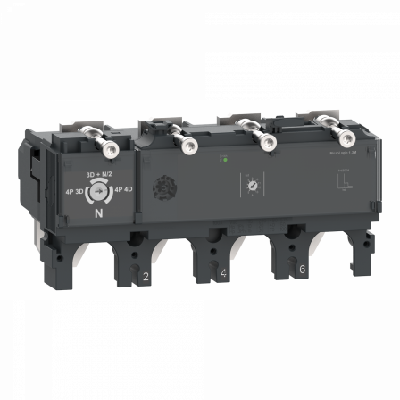 ComPacT NSX - Déclencheur MicroLogic 1.3 M 500A - 4P4D pour NSX630