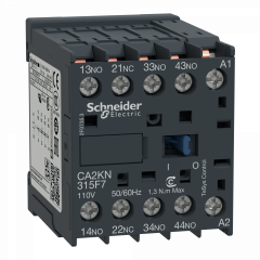 TeSys CA2K - contacteur - 3F+1O - instantané - 10A - 110Vca