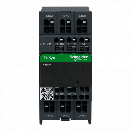 TeSys CAD323 - contacteur - 3F+2O - instantané - 10A - 110Vca