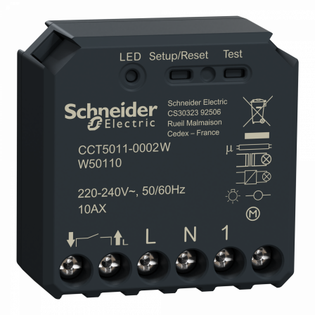 Wiser - micromodule encastré - zigbee - pour interrupteur lumineux