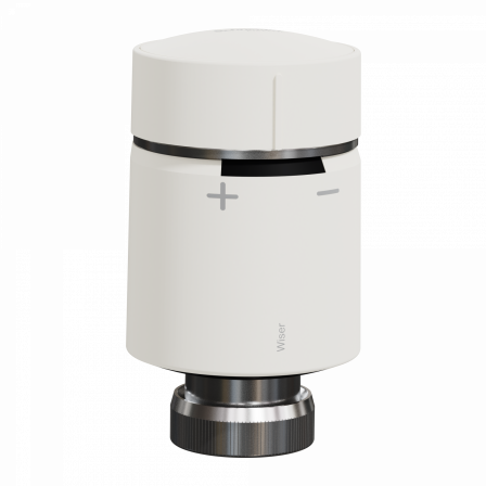 Wiser - tête de vanne thermostatique connectée liaison zigbee