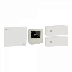 Wiser - kit thermostat connecté pour radiateurs électriques Génération 2