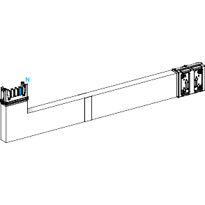 Canalis KSA - coude spéc. coupe feu 250A montage haut - A=700-1200mm-B=250mm