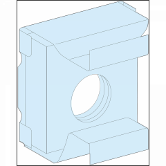 PrismaSeT G - Ecrous clipsables sur montant fonctionnel - lot de 20 - M6