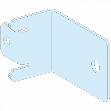 PrismaSeT P - 3 supports verticaux avec repère PE