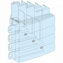 PrismaSeT G - Bloc raccordement arrivée NS-INS250 haut