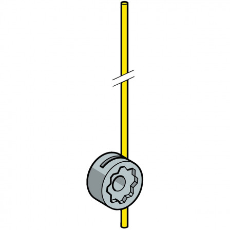 Levier IDP tige fib Ø3mm L=125