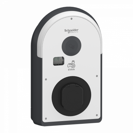 EVlink Pro AC 3PH-22 kW-32A-1prise T2S-RCD Type B EV+MNx+MID