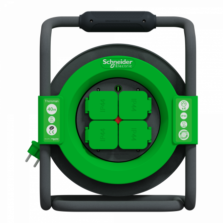 Thorsman - Enrouleur chantier - 40m - HO7RNF - 3G 1,5mm² - IP44